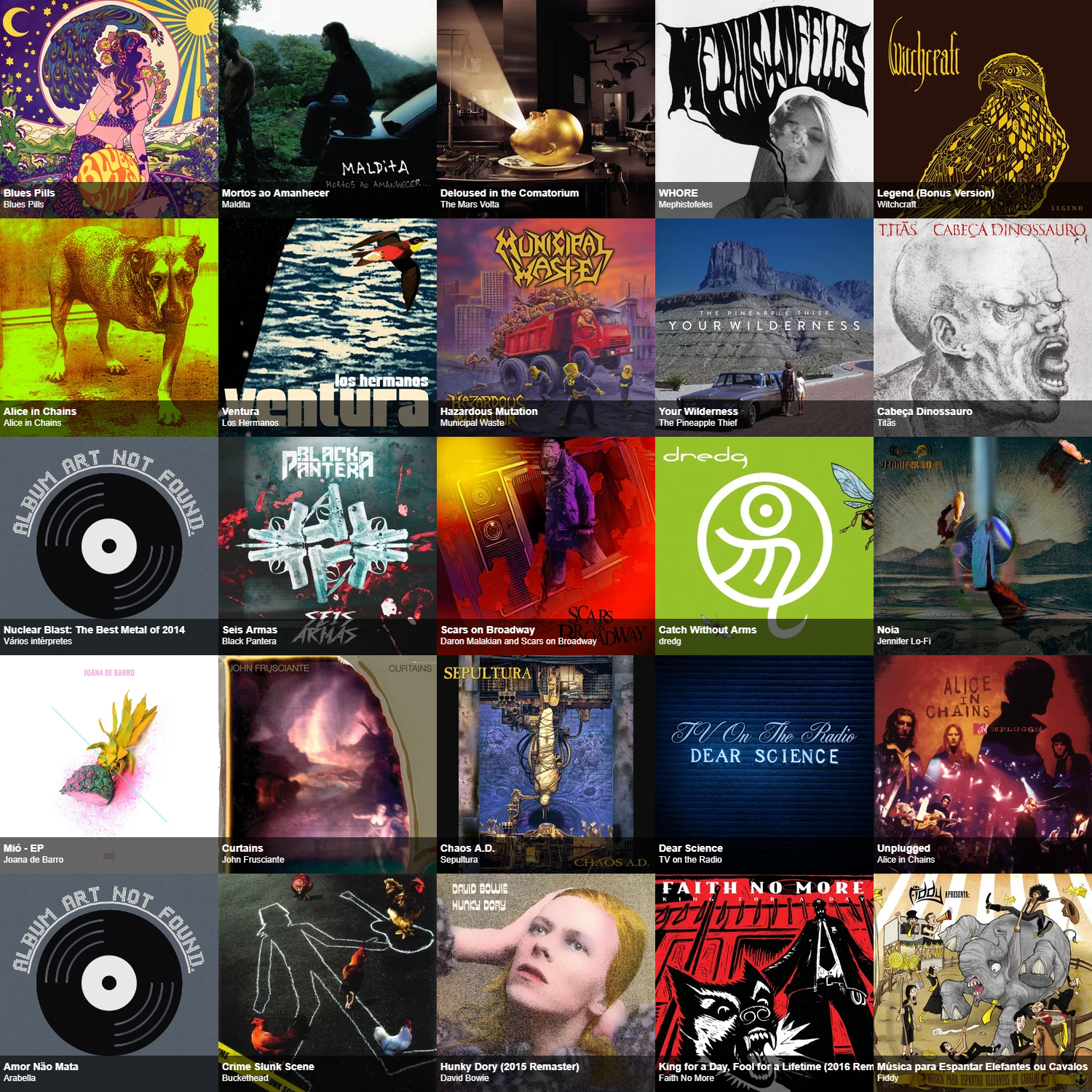 Colagem 5x5
